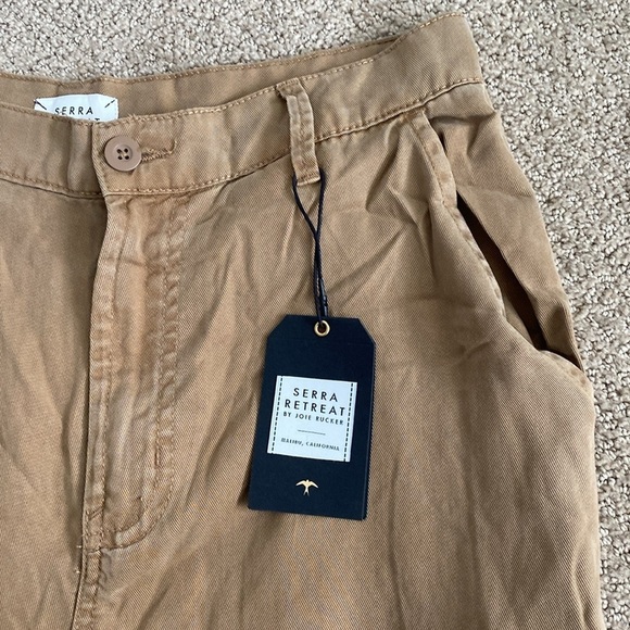 *316 NWT Serra Retreat by Joie Rucker Sycamore High-Rise Cargo Jogger Pant-SZ 12 - Picture 3 of 9